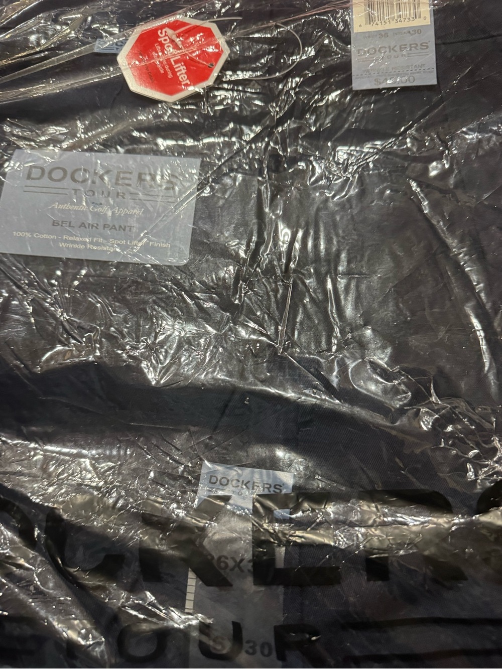 Dockers Black Bel Air Pants